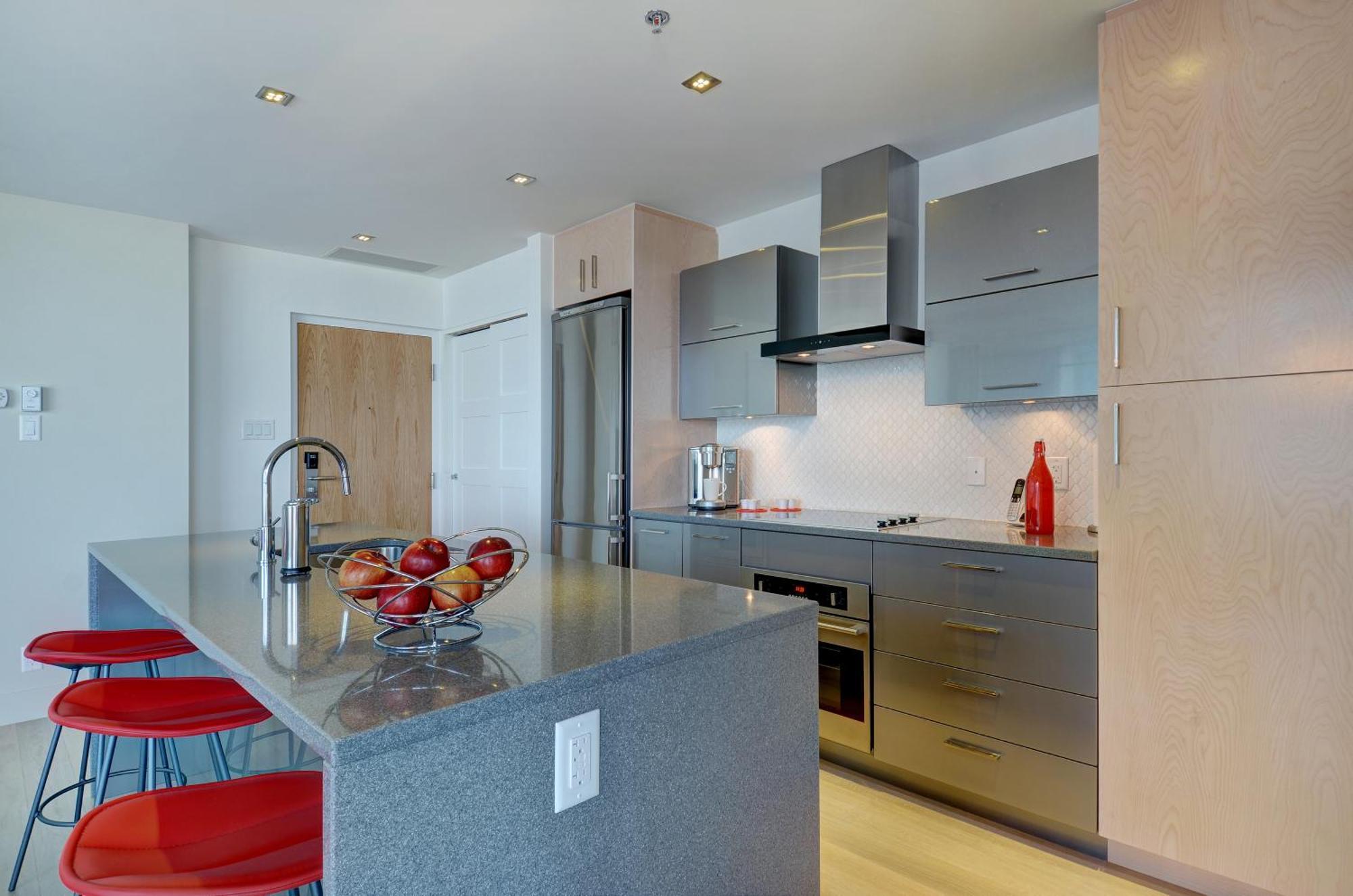 Les Immeubles Charlevoix - Le 760-612 Apartment Квебек Стая снимка